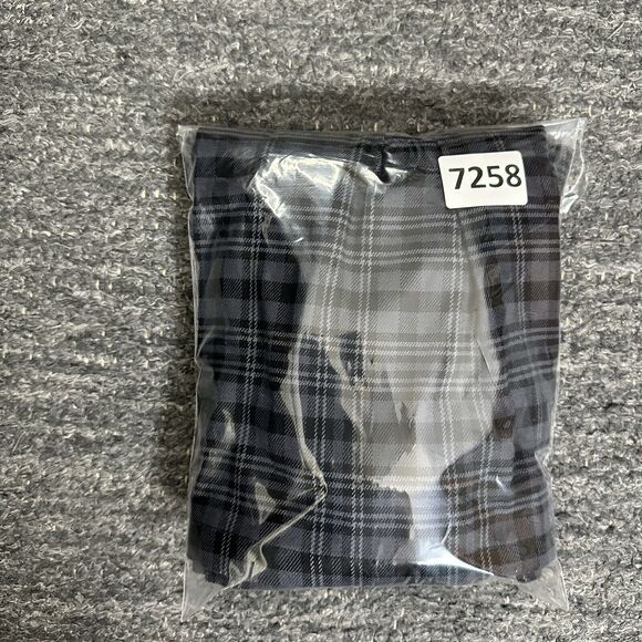 Hot Topic Skirt Women Small Gray Plaid Grunge Punk Academia Suspenders School - Picture 9 of 9